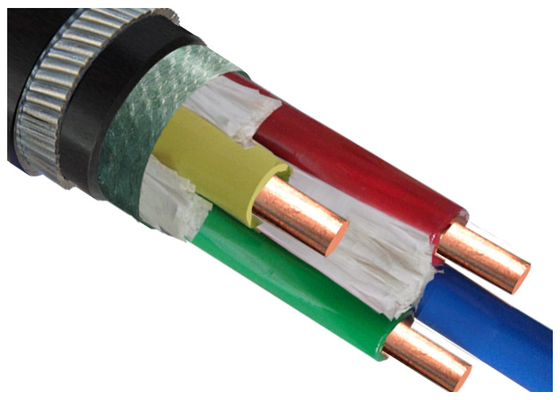 All Types of Copper Conductor Swa Armoured Electrical Cable CU/PVC/SWA/PVC VV32 LV Multicore Cable supplier