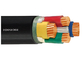 Customized 1KV 70mm2 PVC Power Cable , PVC Jacket Cable Black Sheath Color supplier