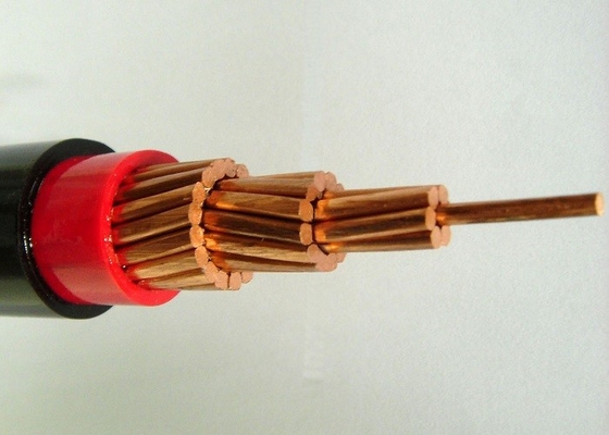 600V 1000V 400 Sq mm PVC Insulated Cables , Copper / Aluminum Conductor Cable supplier