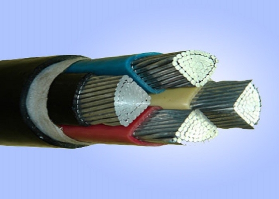 600V 1000V 400 Sq mm PVC Insulated Cables , Copper / Aluminum Conductor Cable supplier