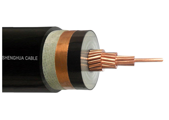 Single Core XLPE Insulated Power Cable Copper Conductor with the Metal Screen supplier