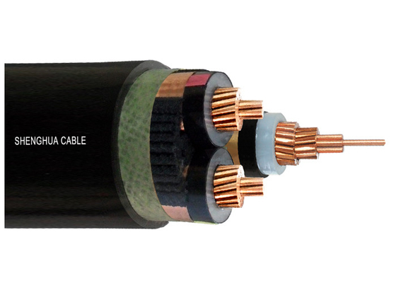 3.6/6kV Three Core Copper XLPE Insulated  Power cable Electrical cable supplier