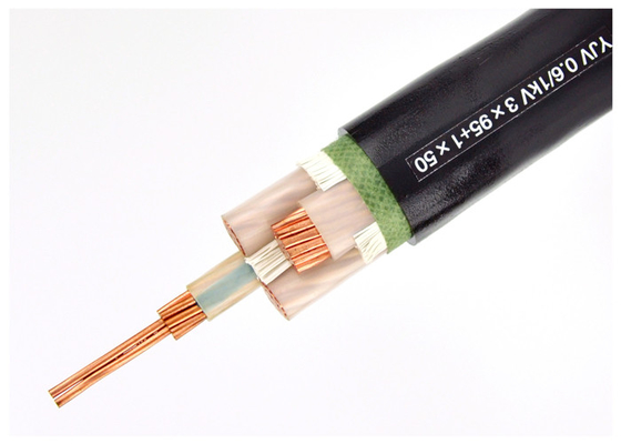 Three  main and one reduced conductor 1kV XLPE insulated Electric cable as per IEC 60502-1 supplier