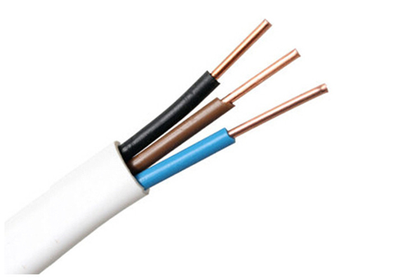 BVVB Cable Building Electrical Wire Annealed Solid / Stranded Copper Conductor supplier