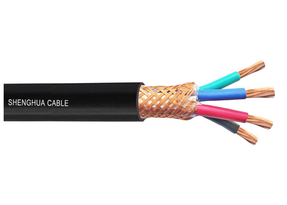 EMC Shielding Tinned Copper Braid Flexible Power Cable For Frequency Controlled Drives supplier