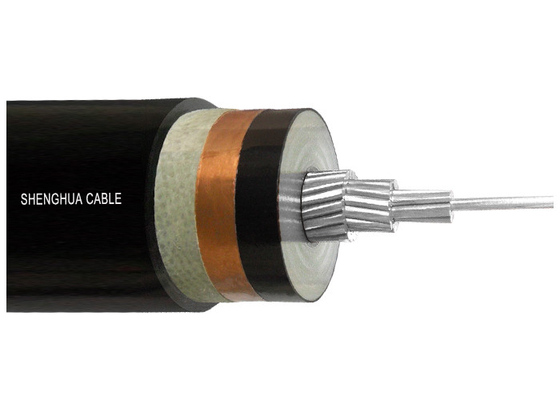 26KV 35KV Single Core XLPE Cable Ink Printing / Embossing Cable Mark supplier