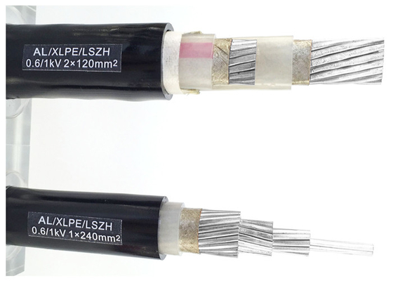 Insulated Power Low Voltage XLPE Cable For Power Distribution / Transmission Line supplier