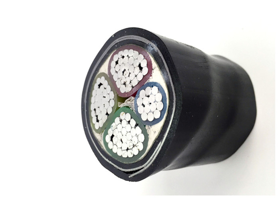 Aluminum Armoured Cable 0.6/1KV Underground YJLV22 XLPE Insulated Steel Tape Armoured Power Cable supplier