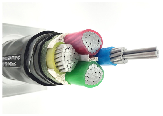 Aluminum Armoured Cable 0.6/1KV Underground YJLV22 XLPE Insulated Steel Tape Armoured Power Cable supplier