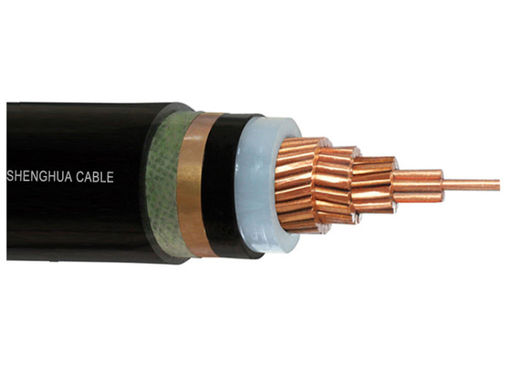 YXC8V-R HT Insulated 3 Core XLPE Cable 500M Drum Length Black Outer Sheath Color supplier