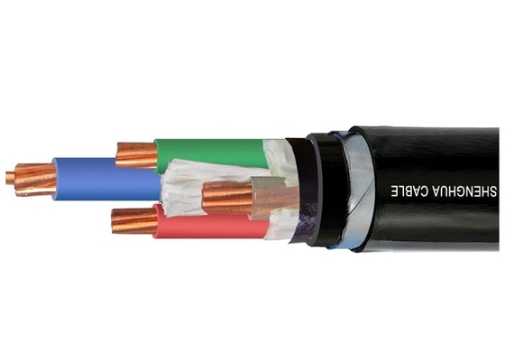 Rigid / Stranded Copper 2 Core 4 Core Armoured Cable For Laying Indoor Outdoor supplier