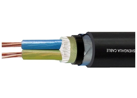 Rigid / Stranded Copper 2 Core 4 Core Armoured Cable For Laying Indoor Outdoor supplier