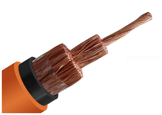 Low Halogen Rubber Sheathed Flexible Cable 1.9 / 3.3 KV CE KEMA Certification supplier