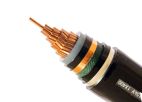 3 Core XLPE Insulated MV Power Cable Stranded Copper Conductor For Laying supplier