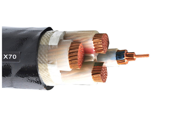 Polypropylene Filler XLPE Insulated Power Cable with Compact stranded copper conductor supplier