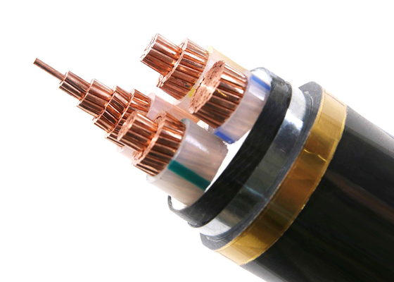 XLPE 3 Core Armoured Copper Steel Power Cable supplier