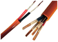 Copper Conductor Flame Resistant Cable , Mica Tape Screened High Temperature Fire Retardant Cable supplier