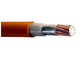 Copper Conductor Flame Resistant Cable , Mica Tape Screened High Temperature Fire Retardant Cable supplier