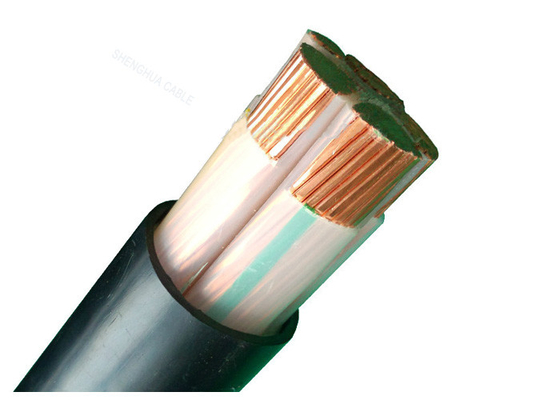 4 Core XLPE Insulated Power Cable With Fan Shaped Conductor Polypropylene Filler KEMA Certificate supplier