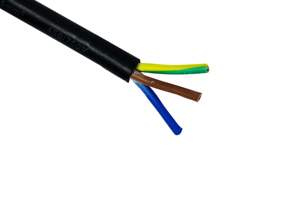 PVC Type ST5 Sheath Electrical Cable Wire Copper Core 500v supplier