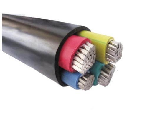 Three And Half Core PVC Insulated Cables Unarmour Cable1000V Aluminum Conductor supplier