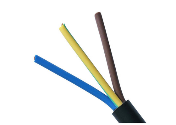 300 / 500V Insulation PVC Outer Sheath Electrical Cable Wire 2C 5C * 1.5mm2 / 2.5mm2 supplier