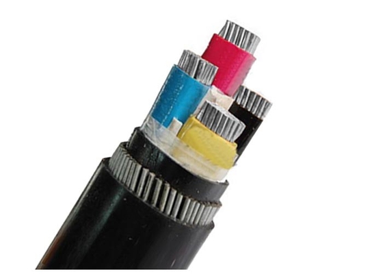 XLPE / PVC Insulation PVC Sheath Armoured Electrical Cable / Underground Low Voltage Cable supplier