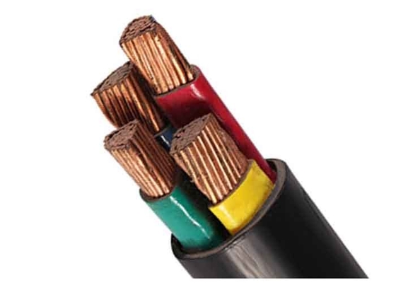 Low Voltage Copper Conductor 4 Core Power Cable 0.6/1kV PVC Insulated Electrical Cable supplier