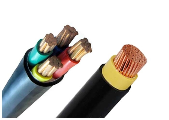 Low Voltage 1kV PVC Insulated cable / electrical power cable Environmental protection supplier