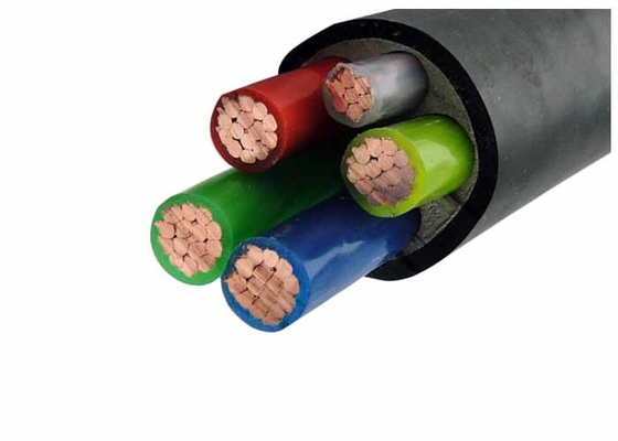 Low Voltage XLPE Insulated Power Cable 5 Core Copper Electrical cable With 4-400 Sqmm Cross Section Area supplier