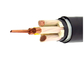 Low Voltage Copper Conductor Steel Tape Armoured Electrical Cable XLPE / PVC Insulation PVC Sheath Underground Cable supplier