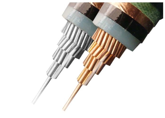 Medium Voltage Copper or Aluminum Conductor XLPE Insulated Power Cable Embossing Marking supplier