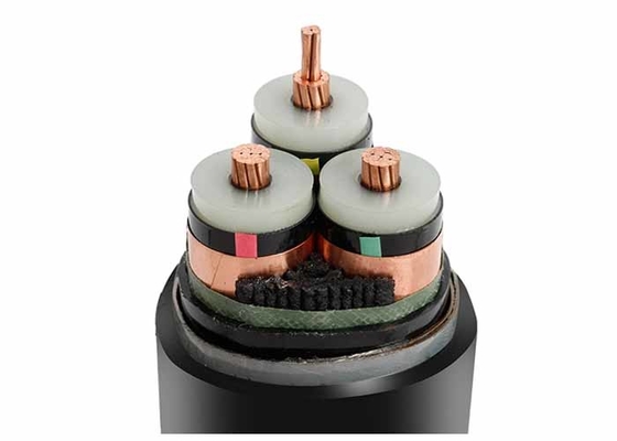 19 / 33KV 3 Core X 95mm2 Armoured Power Cable Copper Armored Electrical Cable supplier