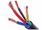 PVC Sheathed Electrical Cable Wire With Flexible Copper Conductor 4 Core Flex Cable supplier