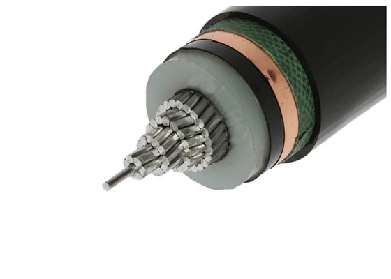 High Voltage Single Core XLPE Insulated Power Cable Aluminum Conductor Underground supplier