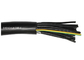 Corrosion Resistant Black PVC Insulated / Shielded Control Cable For Being Laid Indoors supplier
