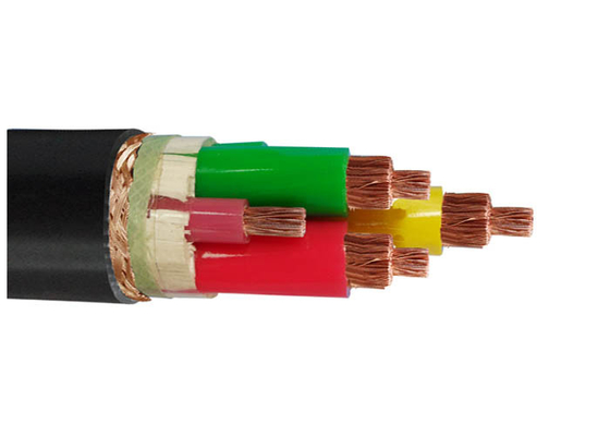 Flexible Copper XLPE Insulated Power Cable 4 Cores Low Voltage Cable supplier