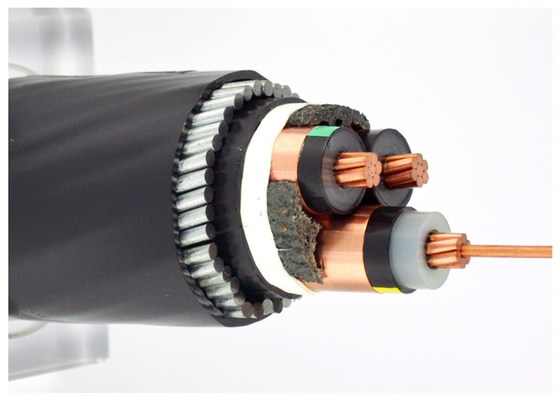 Medium Voltage Armored Electrical Cable IEC60502-2 IEC60228 Standard supplier