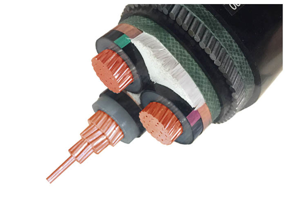 Steel Wire PVC Jacket Armoured Power Cable 90 Degree N2XY XLPE Insulation supplier