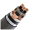 Lightweight Armored High Voltage Cable 3 Core With Bare Earth Copper Conductor supplier