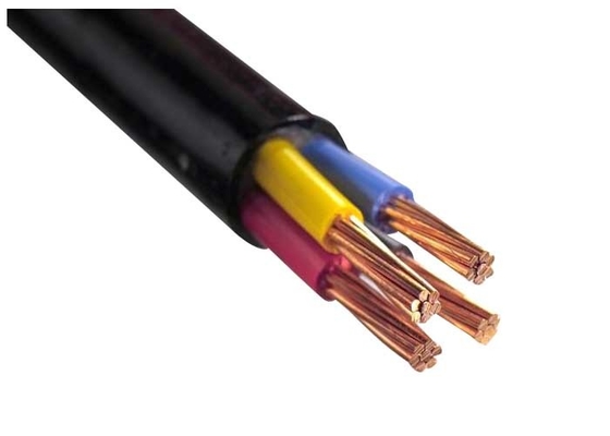 PVC Sheathed 4C Electrical PVC Insulated Power Cable With Low Voltage Cable supplier