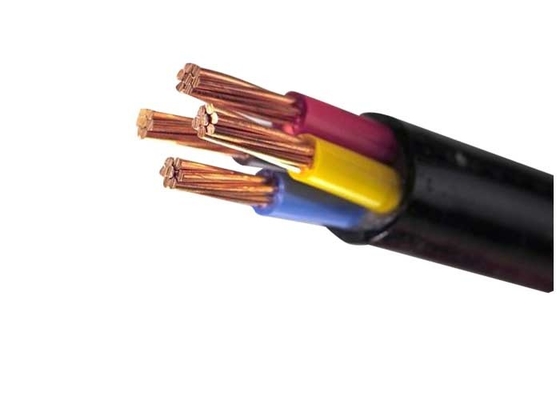 PVC Sheathed 4C Electrical PVC Insulated Power Cable With Low Voltage Cable supplier