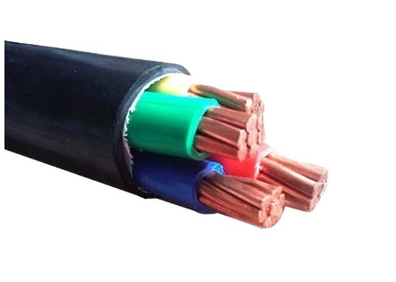 PVC Sheathed 4C Electrical PVC Insulated Power Cable With Low Voltage Cable supplier