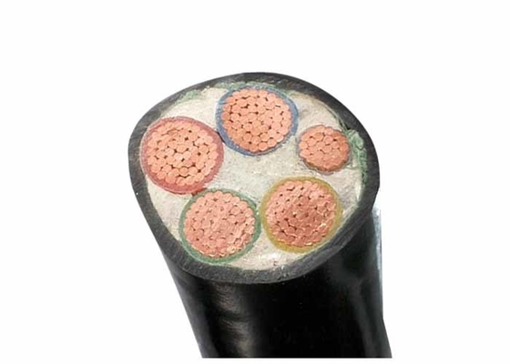 PVC Sheathed Copper Power Cable 0.6/1kV XLPE Insulated Cable 1 - 5 Core supplier