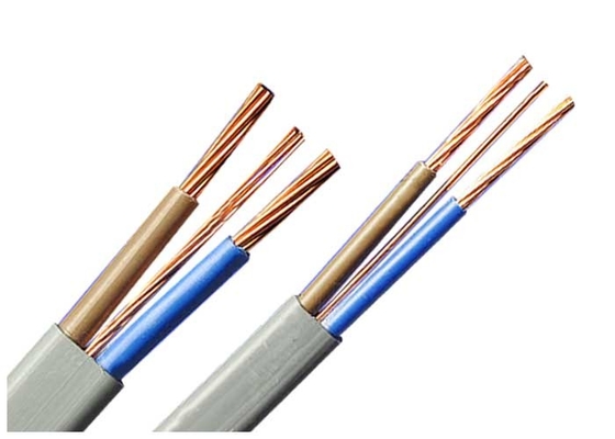 BS6004-2000 Flat Twin & Earth Electrical Cable Wire Grey 2* 2.5 + 1.5SQMM supplier