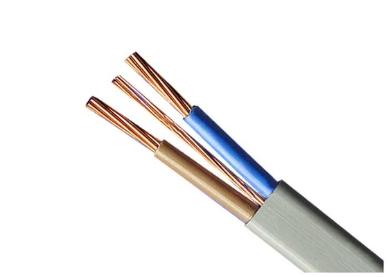 BS6004-2000 Flat Twin & Earth Electrical Cable Wire Grey 2* 2.5 + 1.5SQMM supplier