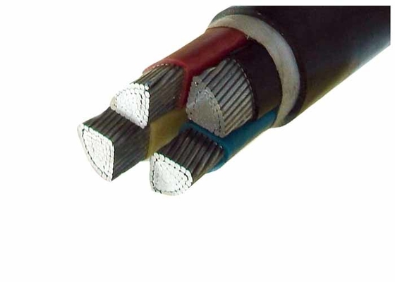 U-1000V 4 Core Aluminum Power Cable OEM CU / XLPE / PVC For Wiring Electrical supplier