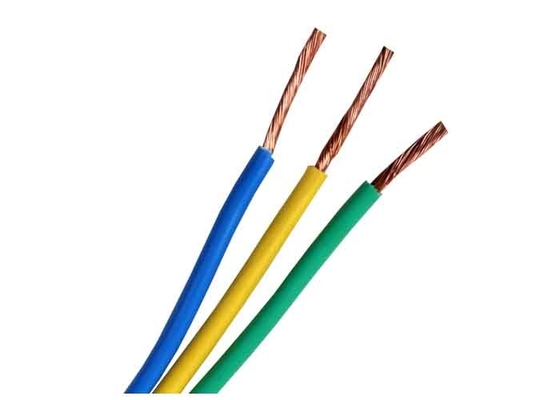 Green Blue Insulated Wire Cable For Switch Control , 450/750v 5 Conductor Class supplier