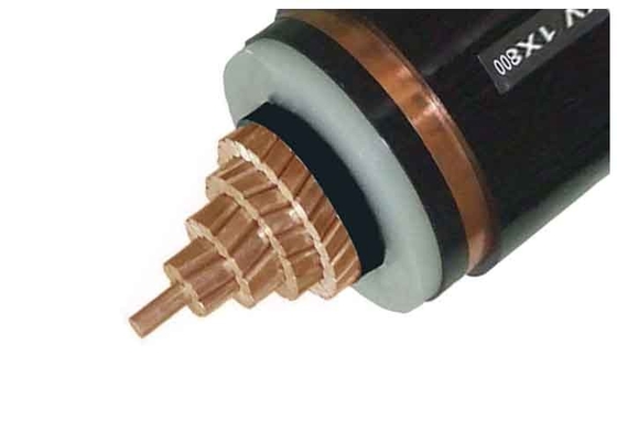 BS6622 Standard CU/XLPE/CTS//PVC 6.36/11kV Single Core Power Cable supplier