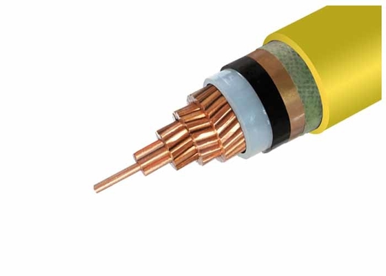 Single Core XLPE Insulated Power Cable Middile Voltage Unarmoured Power Cable supplier